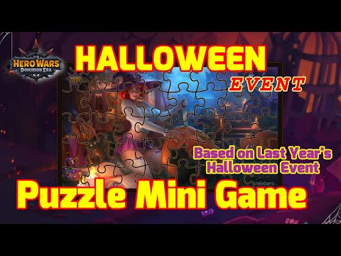 Puzzle Mini Game || Halloween Event || Based on Last Year's Halloween Event