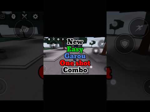 easy garou combo #roblox #strongestbattlegrounds #games