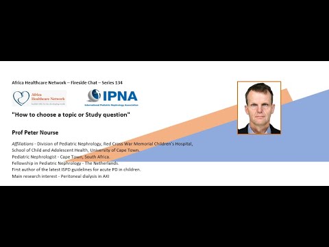 IPNA Research Webinar Series No-2: Pre-Congress IPNA 2025 : Dr. Peter Nourse :Series-134