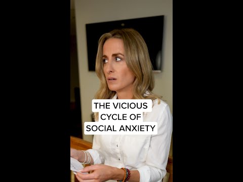 The Vicious Cycle Of Social Anxiety - Dr Julie #shorts