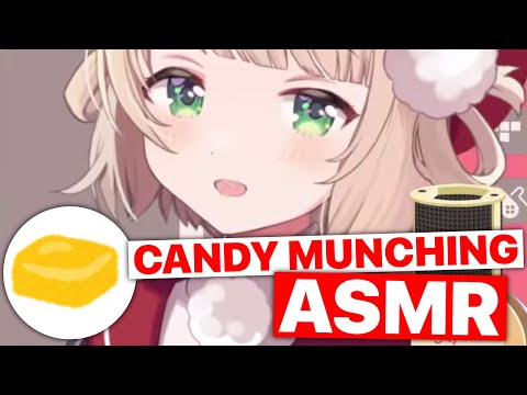 Ui-mama Provides Candy Eating ASMR Again (Shigure Ui) [Eng Subs]