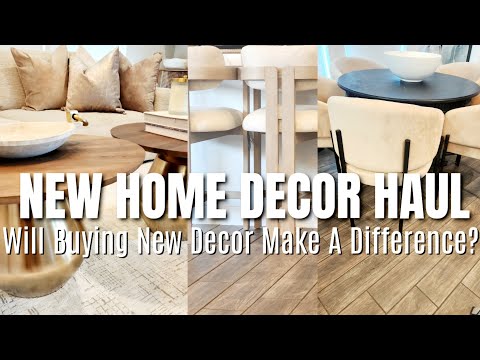 NEW DECOR HAUL | Trashing My Couch | Choosing The Right Furniture & Decor