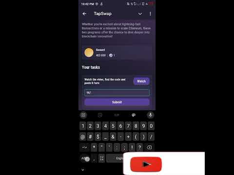 Earn Big in crypto | part 6 |tapswap video codes | Tapswap new cods|Tapswap 3 November video cods