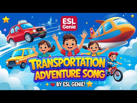 . 🚗✈️  Sing and Learn : Vehicles  #eslsongs  #eslkids #esl #travel #transport #preschool #kidssongs