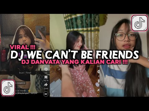 DJ WE CAN'T BE FRIENDS STYLE CANDU DJ DANVATA VIRAL TIKTOK 2024