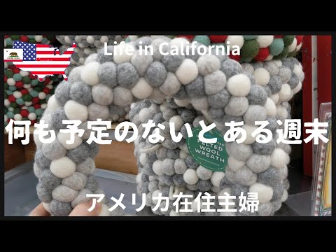 【予定のない週末】アメリカ在住主婦｜ファーマーズマーケット｜サンクスギビング前Trader Joe‘s COSTCO買い出し｜ワイン｜ラーメンハンバーガー以外で!おしゃれなレストラン再び｜クッキー試作