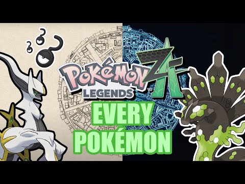 Every CONFIRMED Pokémon!! POKÉMON LEGENDS Z-A!