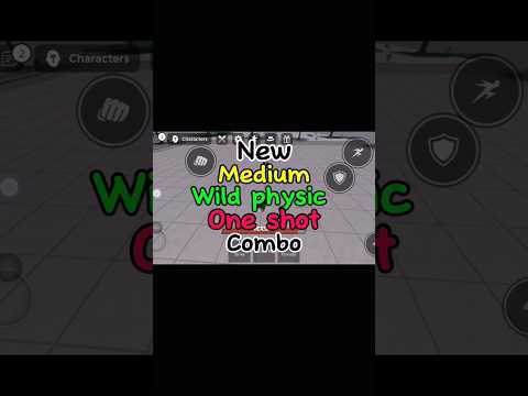 Medium wild physic combo #saitamabattlegrounds #strongestbattlegrounds #roblox #games #robloxedit