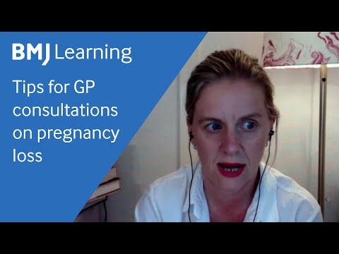 Tips for GP consultations on pregnancy loss | BMJ Learning