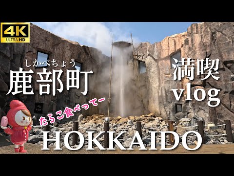 【北海道】地上15mに噴き上がる温泉!!鹿部町の間歇泉の魅力に迫るvlog