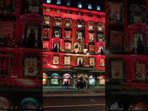 London's Christmas lights #christmastree #christmas #christmaslights #londonlandmark