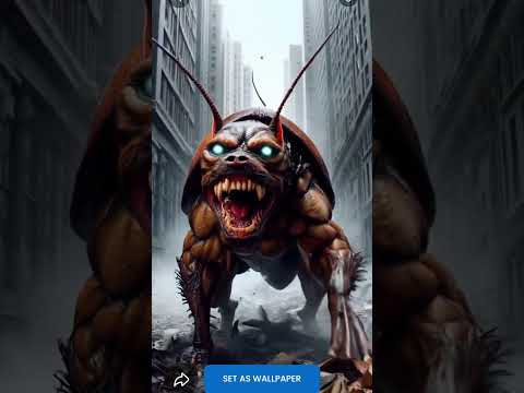 Pitbull x cockroach Hybrid fusion #hybridanimals #uniquecreatures #fascinatingcreatures #viralshorts