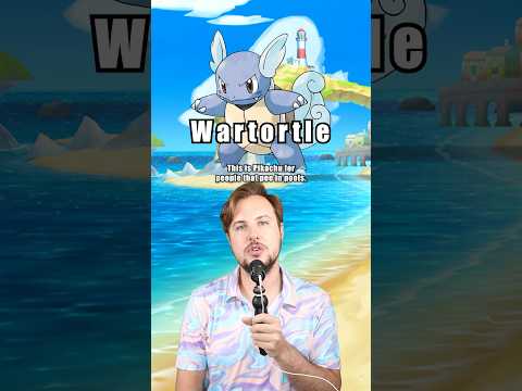 What Your Favorite Pokemon Says About You: The Water Starter Middle Forms! #nintendo #shorts #gamer