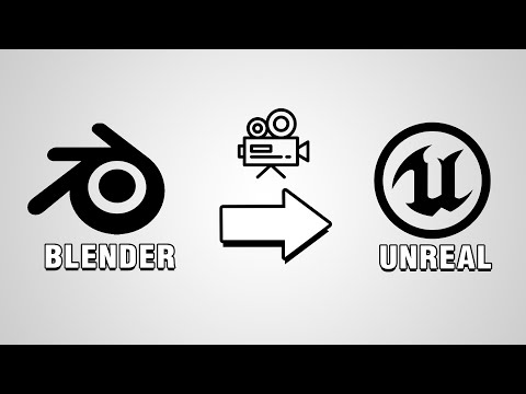 Blender Camera Movement to Unreal Engine 5 Tutorial!