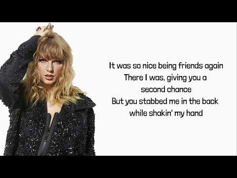 Taylor Swift - This Is Why We Can’t Have Nice Things (Lyrics)