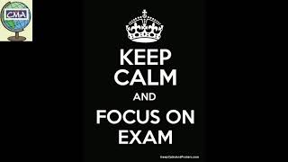 Keep Calm and Focus on Exams|All the best |#cmaglobe|#cmaexams