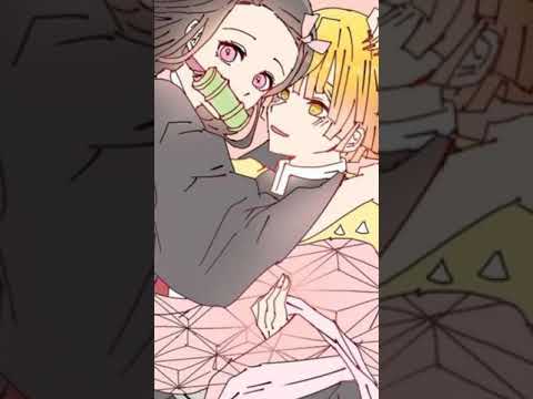 Demon slayer couples sing sugar crash ✨[Nezuko x Zenitsu and Giyuu x Shinobu ] -Demon slayer edit✨