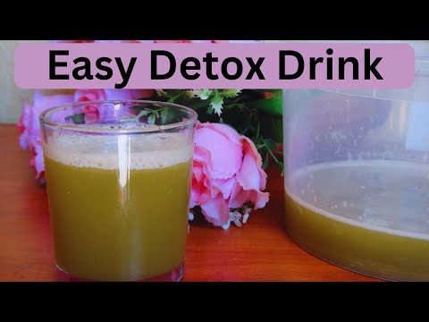 Drink 1 Cup Every Morning & Start Losing Weight Detox Juice