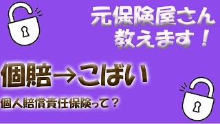 個人賠償責任保険とは？役立つ点と注意点を解説#19【元保険屋さんが教える】損害保険