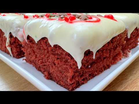 Celebrating 100K SUBSCRIBERS 💯 with Festive 🎄 Red Velvet Cake!! 🙏 Thank You! Easy Quick Recipes!