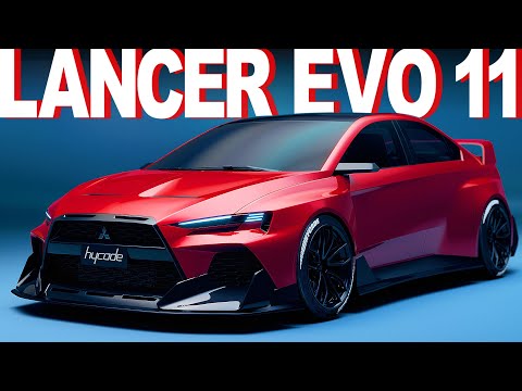 2024 Mitsubishi Lancer EVO 11 Concept by hycade