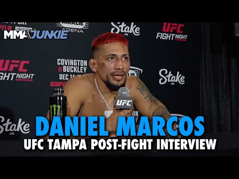 Daniel Marcos Calls Out Jose Aldo, Sends Message to Bantamweight Division | UFC Tampa