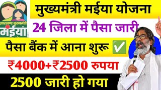 28 दिसंबर – 2500 मिलना जारी ✅ Main Samaan Yojana | Maiya yojana Hindi 2024