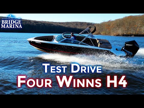 Boat Review and Test Drive: Four Winns H4 with a 250 HP Mercury Engine