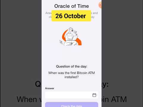 Oracle Of Time - 26 October Time Farm Question of The Day