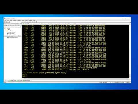 File Transfer from Cisco Switch to PC using SCP