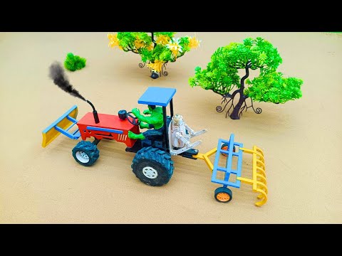 DIY Make a Mini Water Pump with trolly | diy mini cultivator machine tractor video  | @Acrofter1