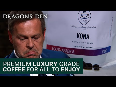 Is This Luxury Grain Coffee Worth The Hefty Price Tag?! | Dragons' Den