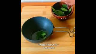 Homemade Curry leaves Hair Oil | Hair Growth Oil #Homemadehairoil #shorts #ytshorts