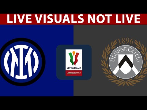 ⚽ Inter Milan vs Udinese LIVE | Coppa Italia