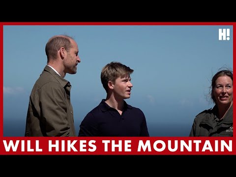 Prince William meets Steve Irwin's son as they hike up Signal Hill | HELLO!