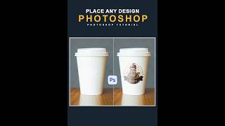 How To Add Logo on Coffee Cup with Photoshop | Photoshop Tricks and Tips