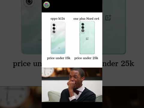 oppo k12x vs oneplus nord ce 4 #techmeme #mobilecompare #techgaj