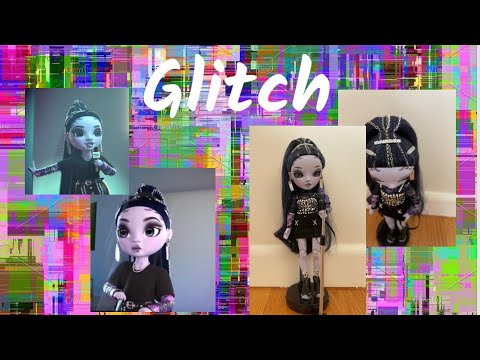 Restyling my rainbow high doll glitch!!! Show accurate. Doll collector restyle and hair wa￼sh.⛓📱💿