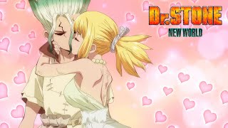 Senku and Kohaku Smooch | Dr. STONE NEW WORLD