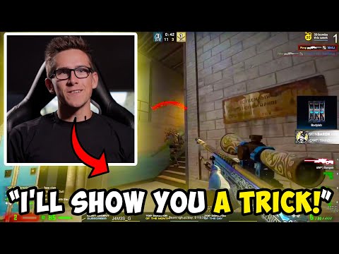 This is How the BEST CS:GO TRICKSTER plays CS:GO