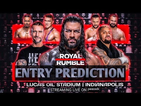 WWE Royal Rumble Match 2025 - Men's Entry Predictions