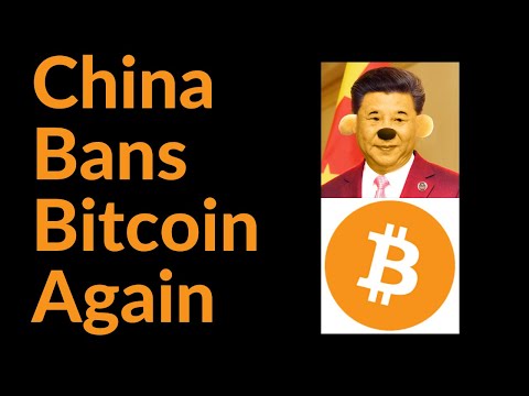 China Bans Bitcoin (For The 444th Time)