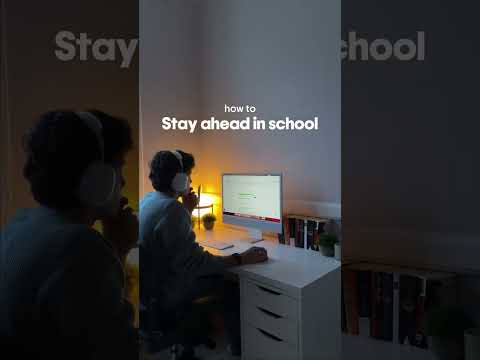 How to stay ahead in school  #studyhacks #studygram #studytips