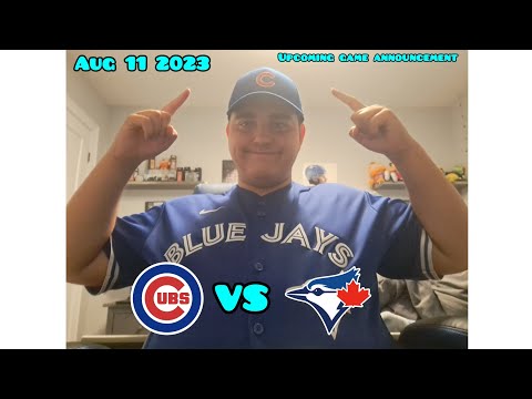 UPCOMING GAME ANNOUNCEMENT!!! Blue Jays Vs Cubs MUST SEE