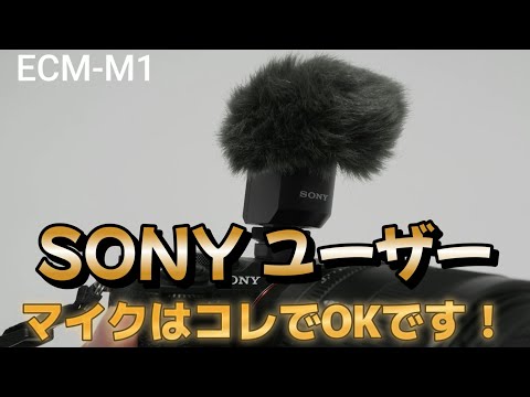 マイク初心者にもおすすめ！SONY ECM-M1は8つの収音モードを搭載