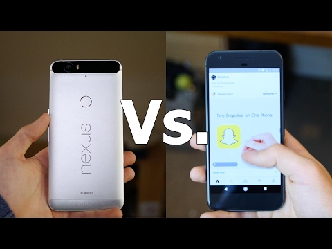 Google Pixel Vs. Nexus 6P (2017)