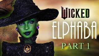 Custom ELPHABA Doll 💚 🔥 ( WICKED MOVIE ) PART 1