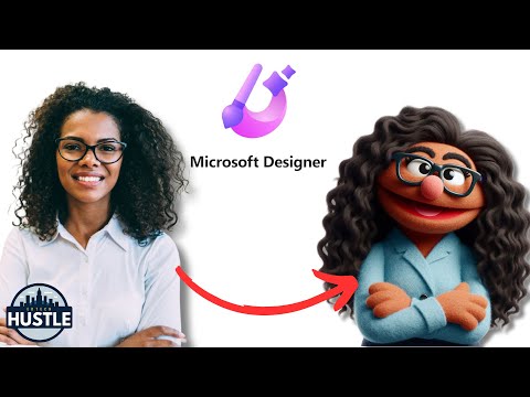 Microsoft Designer:  Transform Into a Muppet with AI!