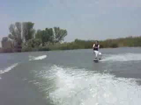 WakeBoarding Delta CA  Trick 180