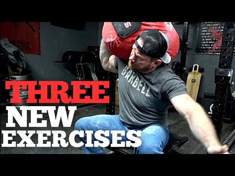 3 NEW EXERCISES&WORKOUTS -Teddy Bear Squat, Sandbag 1-Motions & Shoulder Teddy Bear Squats